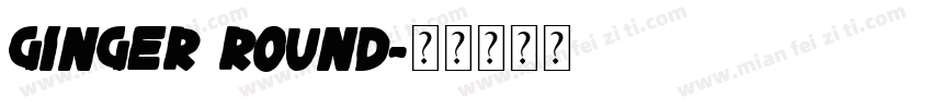 Ginger Round字体转换